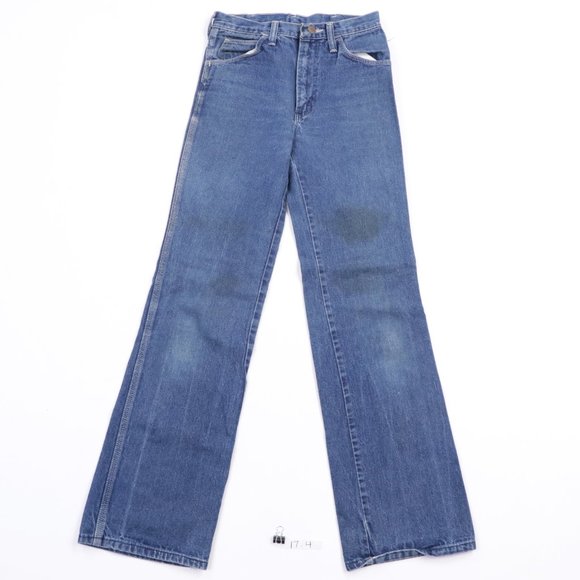70s Wrangler Mens 28x30 Western Jeans Talon USA
